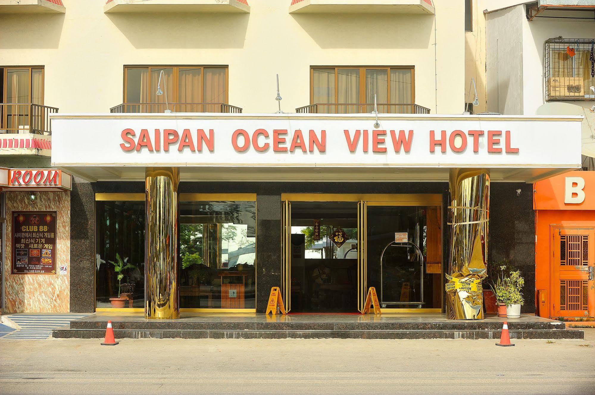 Saipan Ocean View Hotel Garapan Bagian luar foto