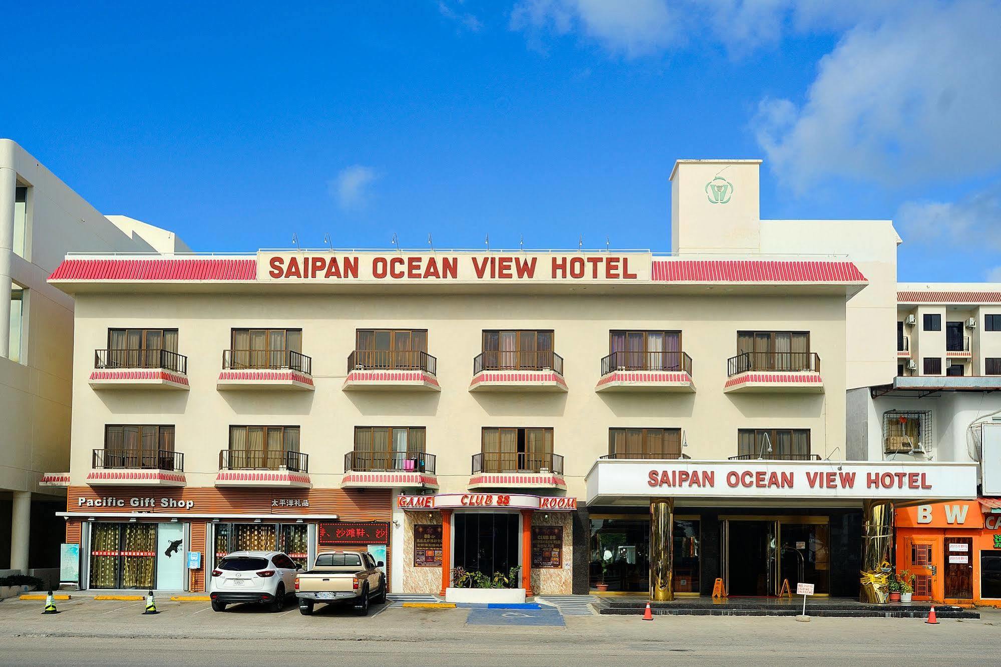 Saipan Ocean View Hotel Garapan Bagian luar foto